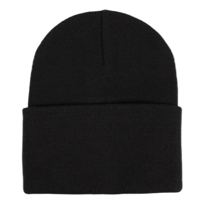 Acrylic Watch Hat 100% Acrylic Black