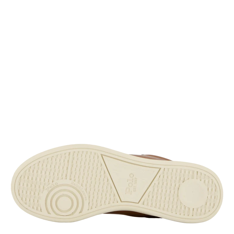 Heritage Court II Leather Sneaker Polo Pale Russet