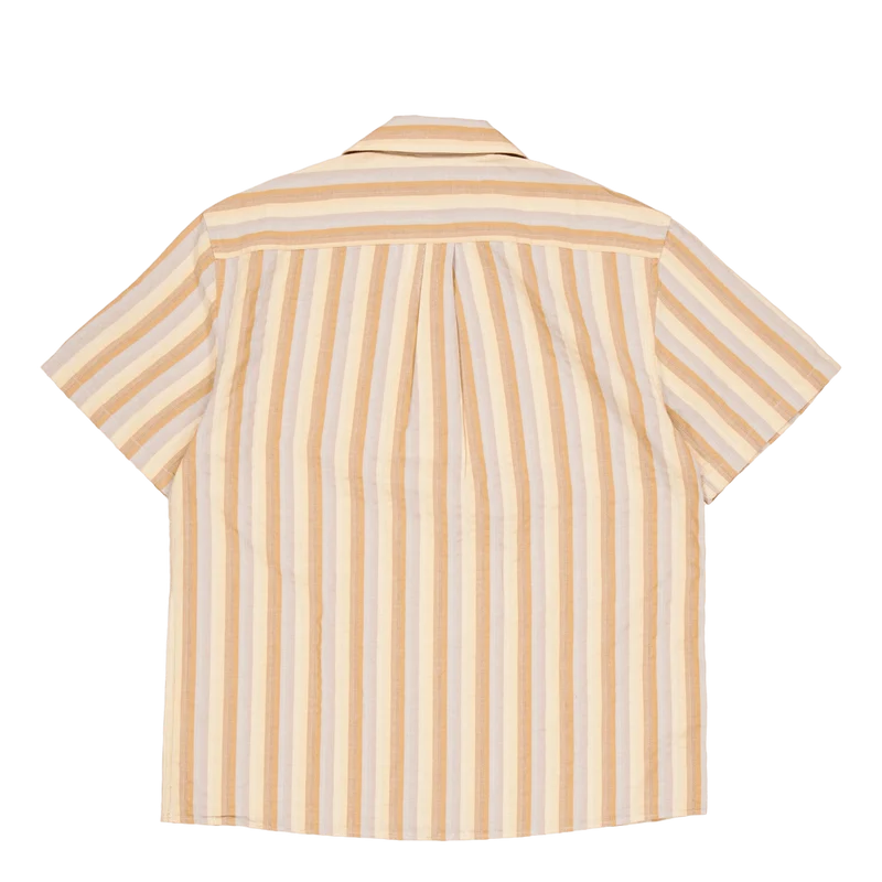 Otter Seerssucker Ss Shirt Rubber Stripe