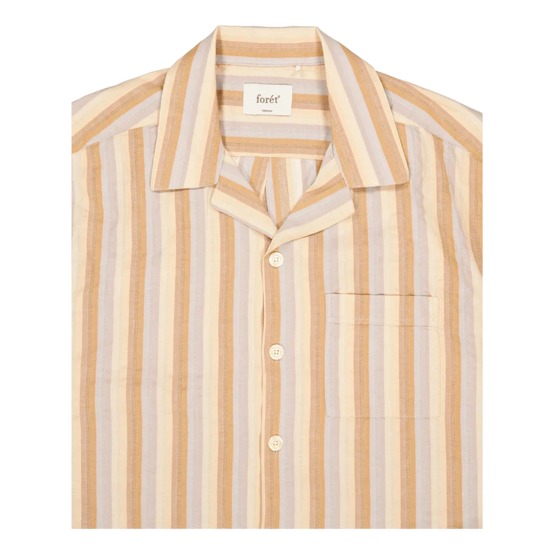 Otter Seerssucker Ss Shirt Rubber Stripe