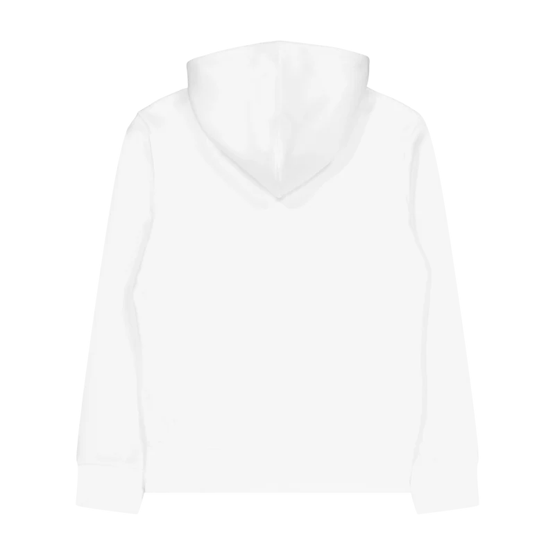 Double-Knit Full-Zip Hoodie White