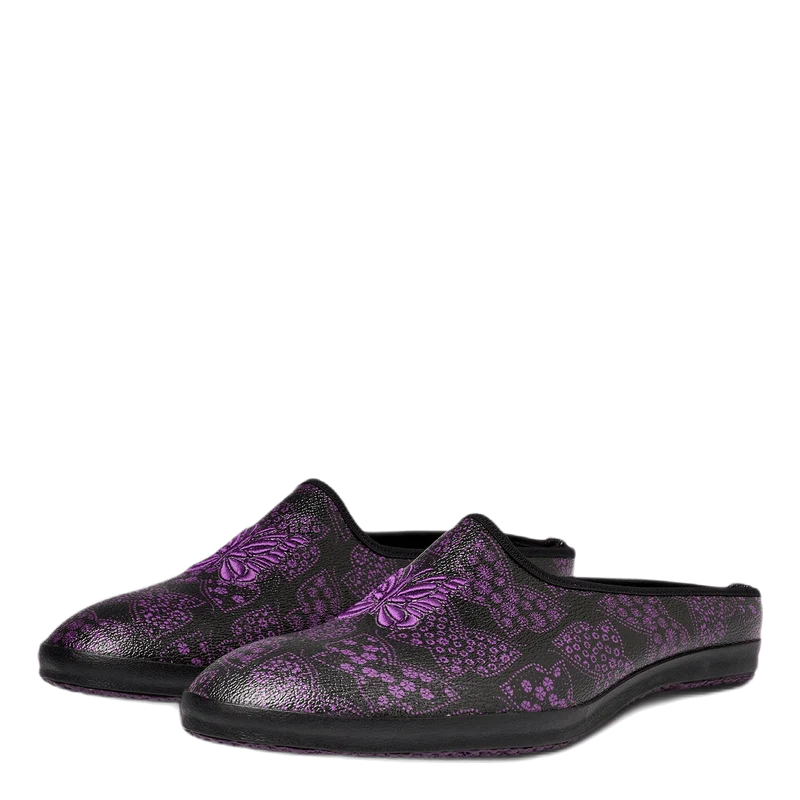 Sneaker Mule Papillon Pvc Black