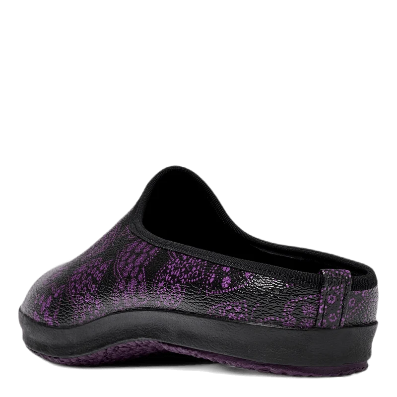 Sneaker Mule Papillon Pvc Black