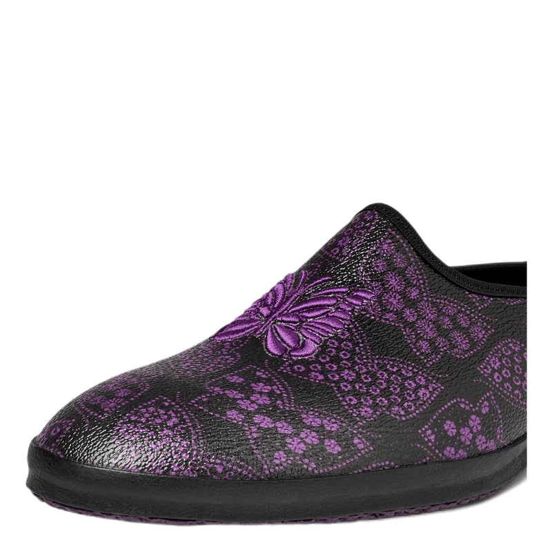 Sneaker Mule Papillon Pvc Black