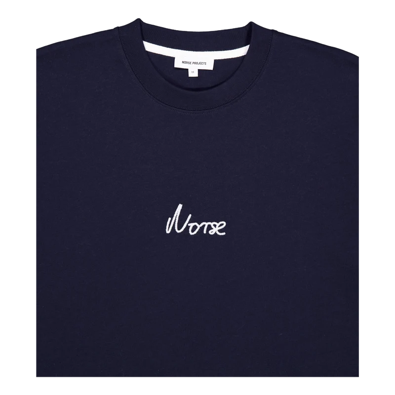 Johannes Organic Chain Stitch Dark Navy