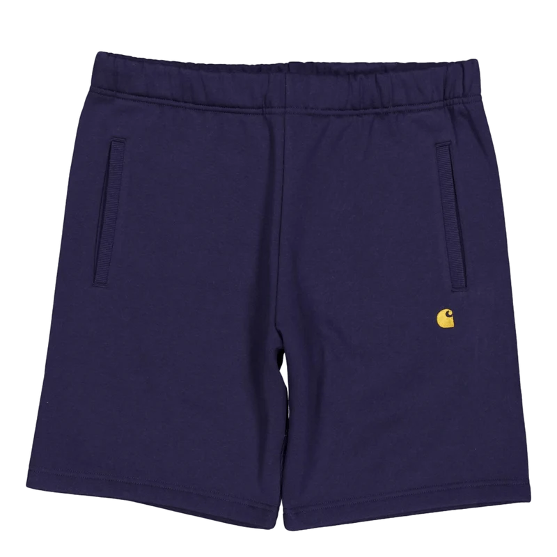 Chase Sweat Short Dark Navy / Gold