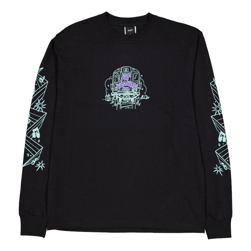 Benchin' L/s Tee Black
