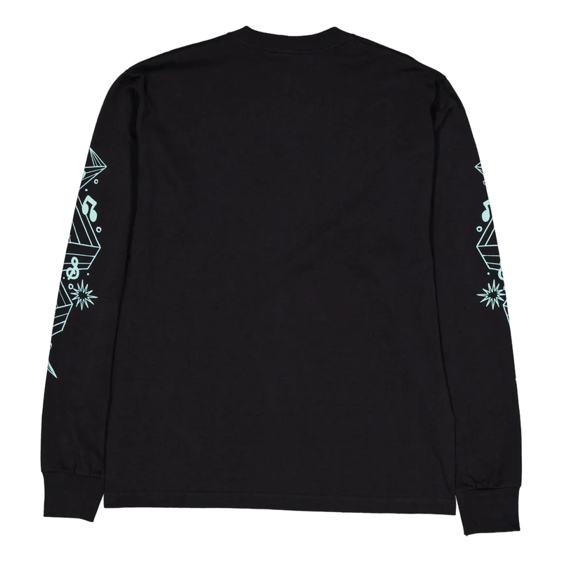 Benchin' L/s Tee Black