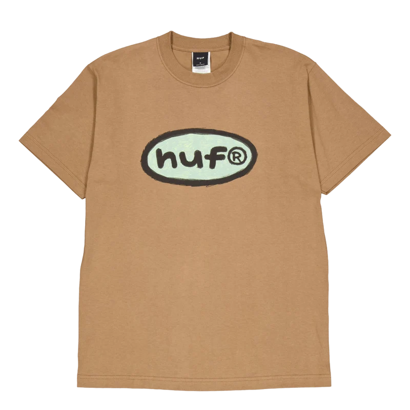 Pencilled In S/s Tee Camel