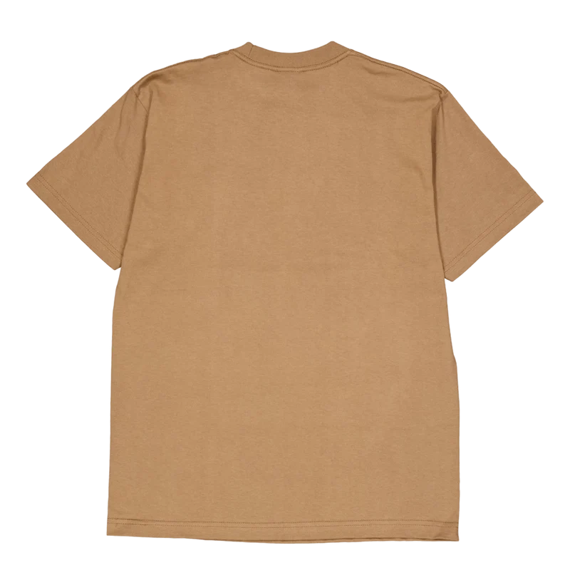 Pencilled In S/s Tee Camel
