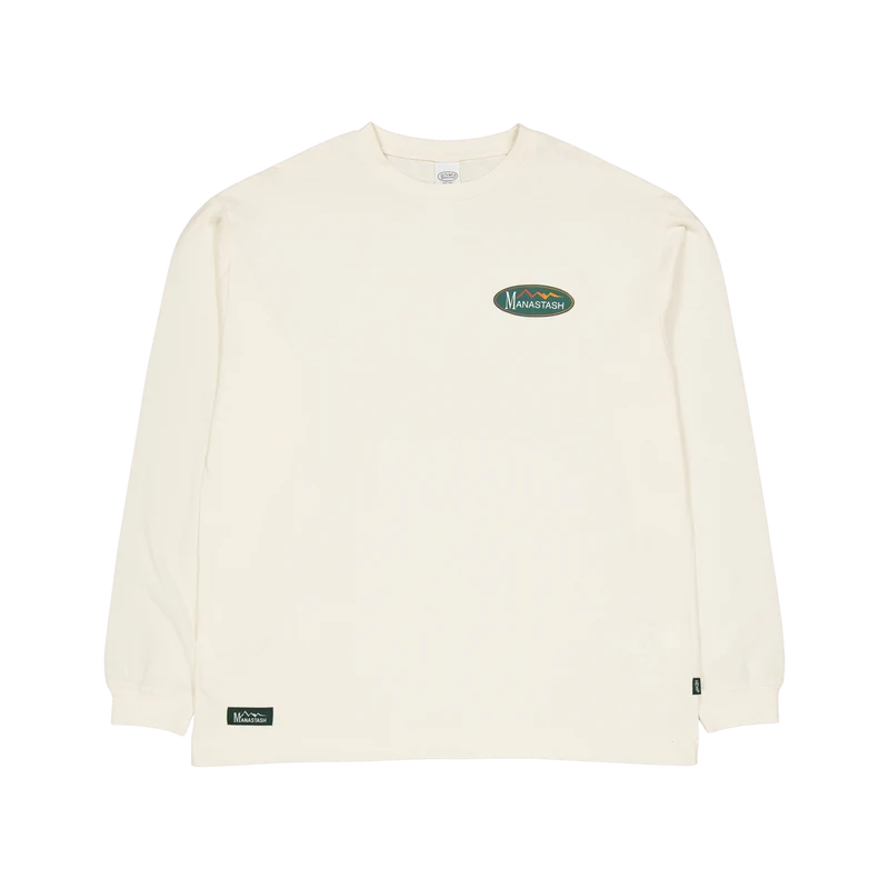 Hemp L/s Tee Original Logo Natural