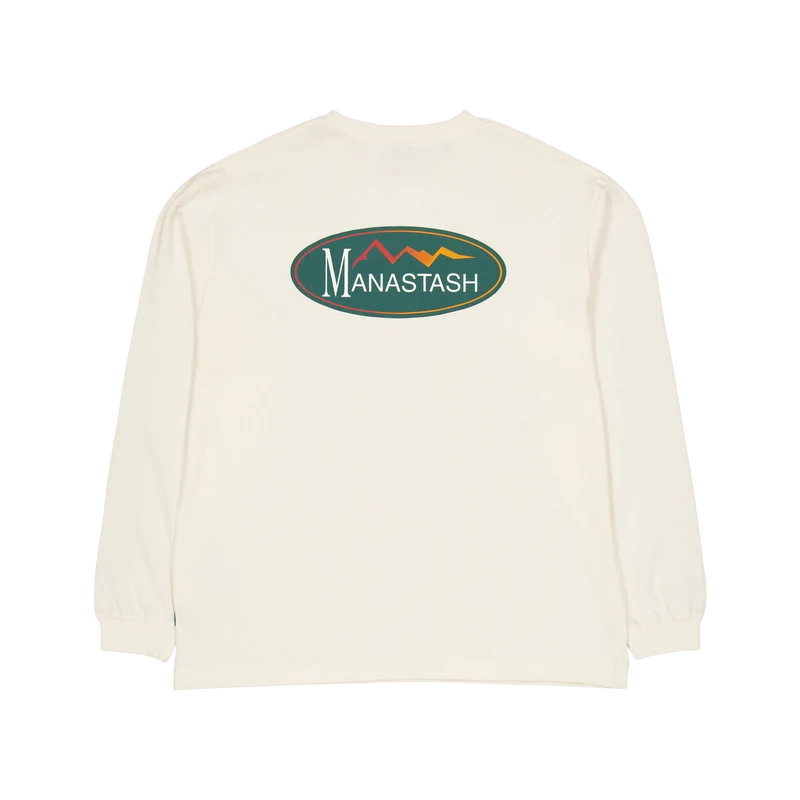 Hemp L/s Tee Original Logo Natural