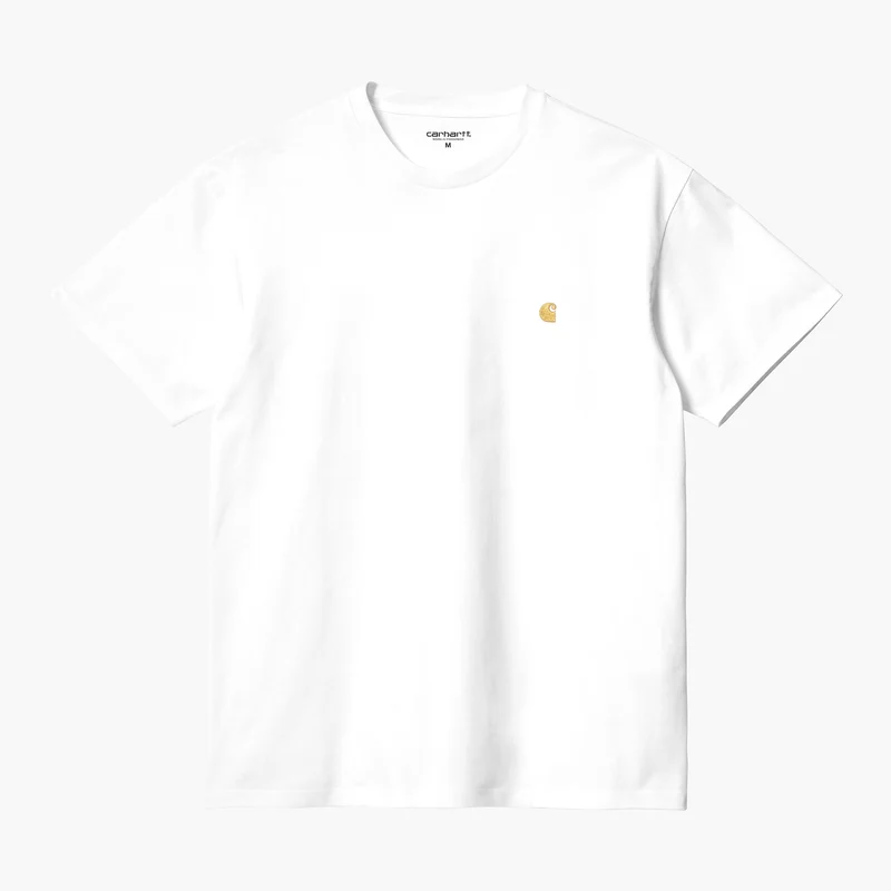 S/s Chase T-shirt White / Gold
