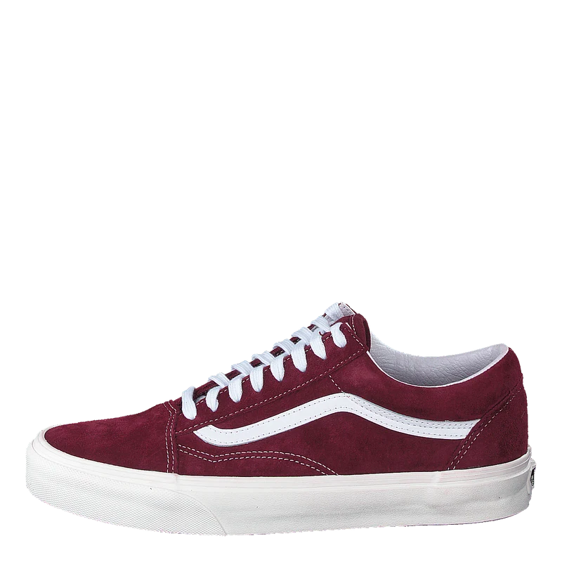 Ua Old Skool (pig Suede)pomegrntsnwwht
