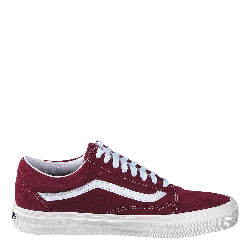 Ua Old Skool (pig Suede)pomegrntsnwwht