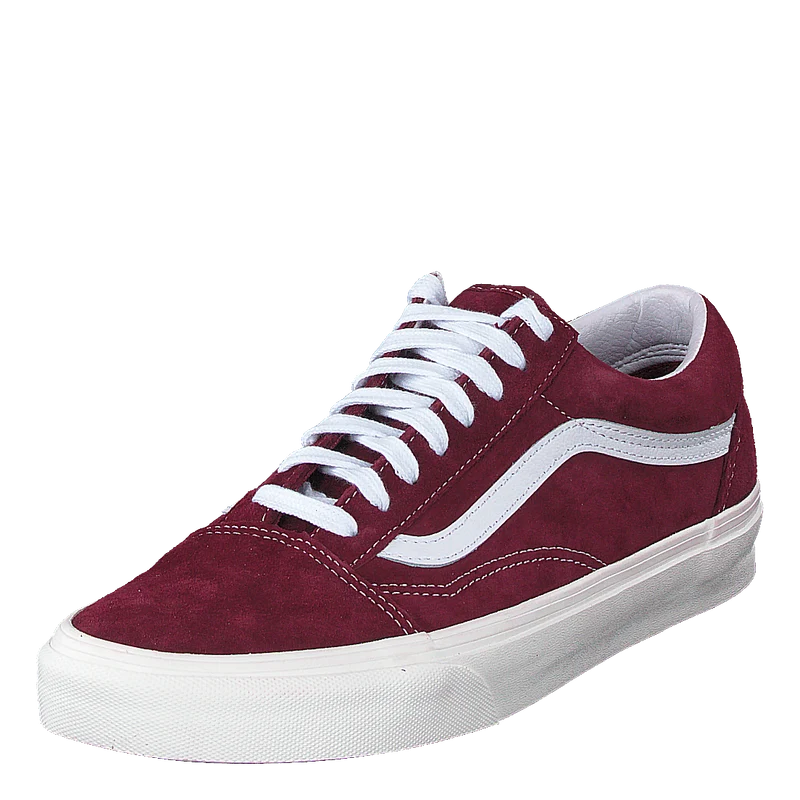 Ua Old Skool (pig Suede)pomegrntsnwwht