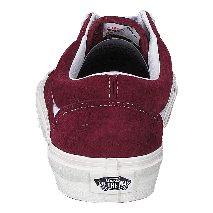 Ua Old Skool (pig Suede)pomegrntsnwwht