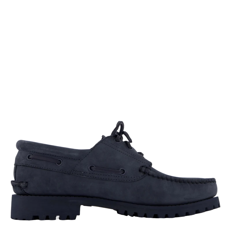 Timberland Authentic Boat Shoe Dark Blue Nubuck