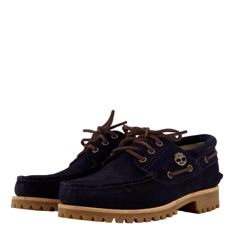 Timberland Authentic Boat Shoe Dark Blue Suede