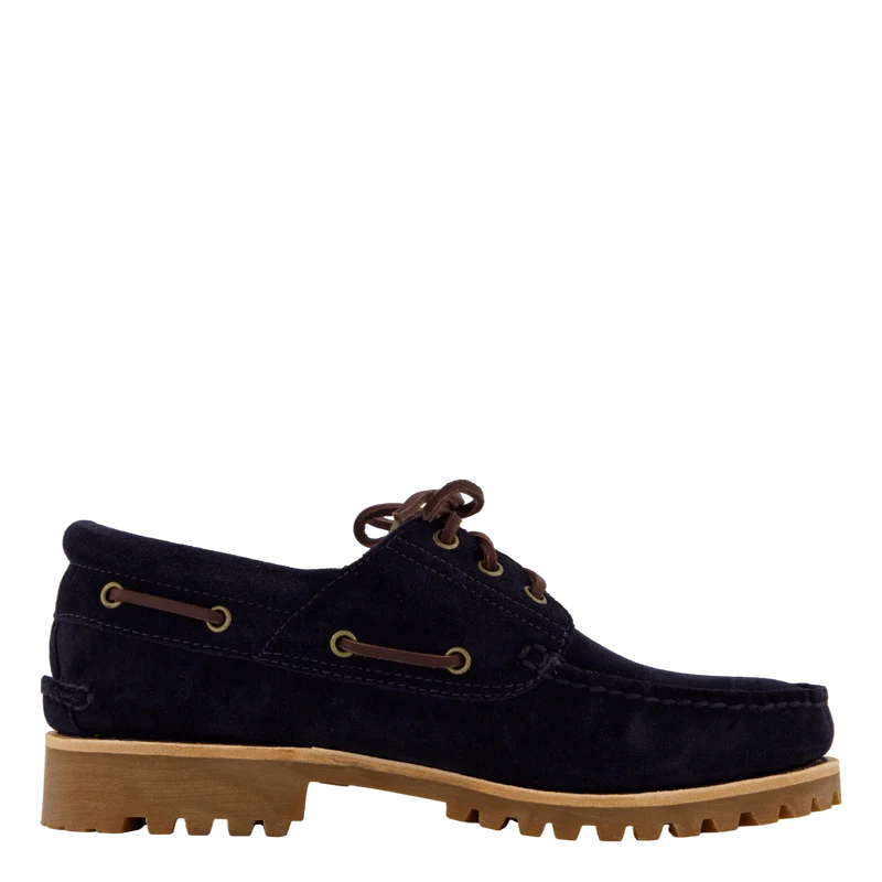 Timberland Authentic Boat Shoe Dark Blue Suede