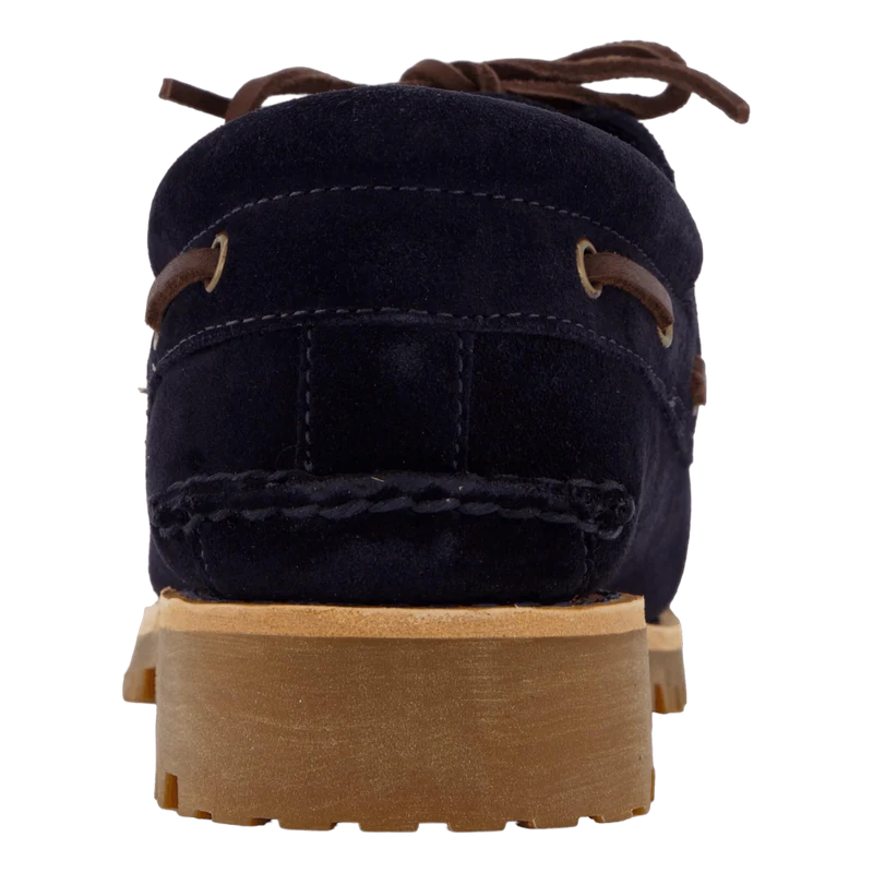 Timberland Authentic Boat Shoe Dark Blue Suede
