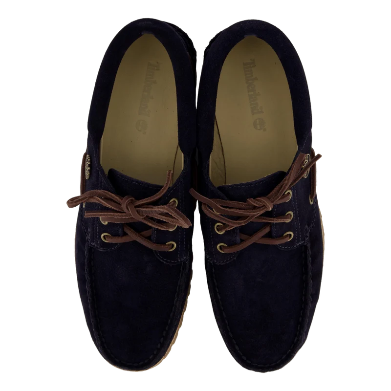Timberland Authentic Boat Shoe Dark Blue Suede