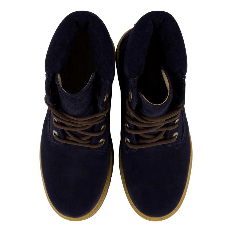 Stone Street 6 Inch Lace Up Wa Dark Blue Suede
