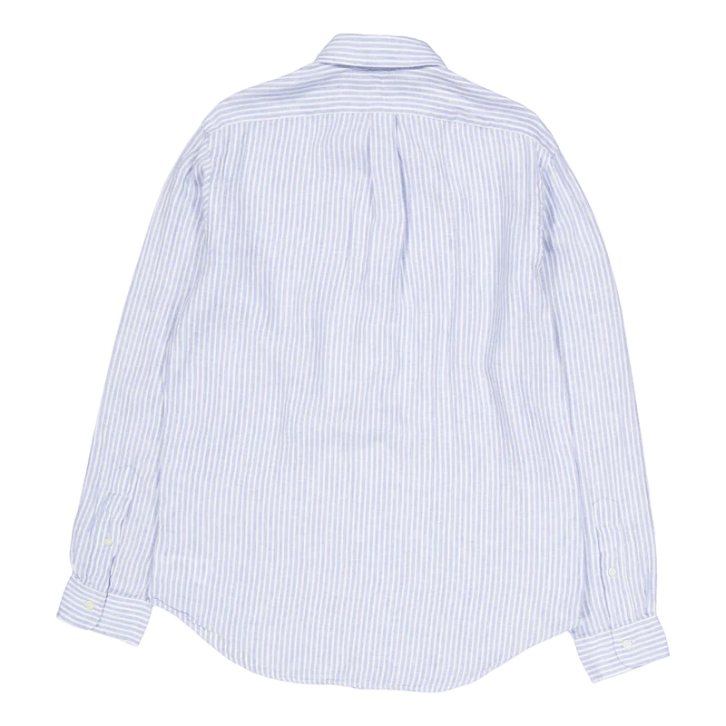 Classic Fit Striped Shirt Blue / White