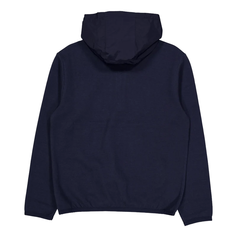 Hybrid Hooded Anorak Aviator Navy