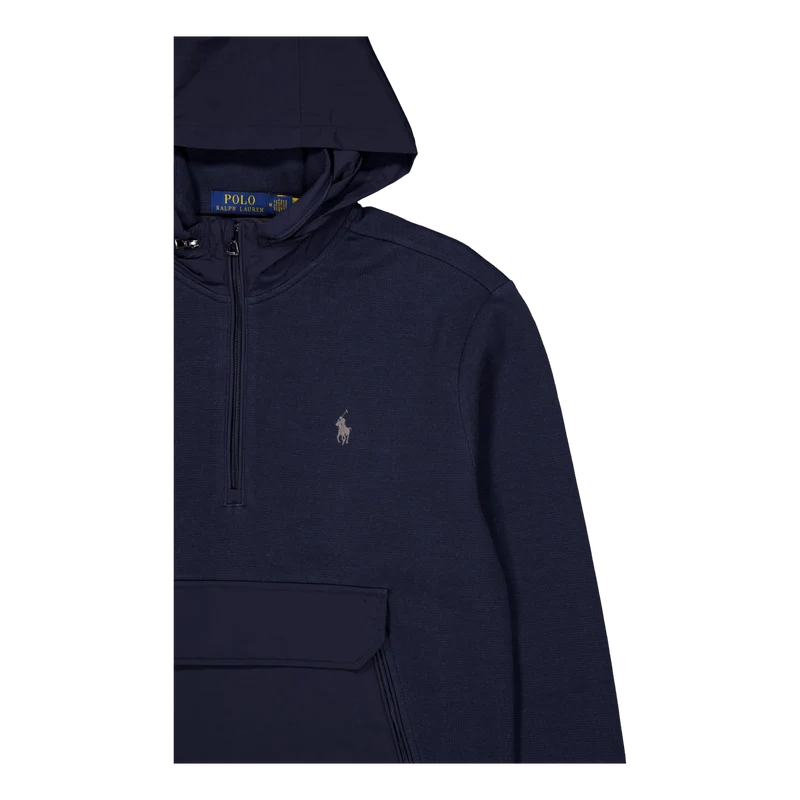 Hybrid Hooded Anorak Aviator Navy