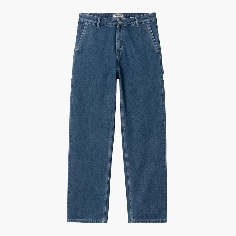 W' Pierce Pant Straight Blue