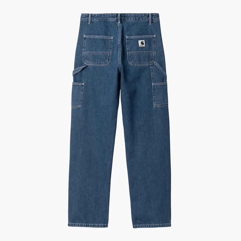 W' Pierce Pant Straight Blue