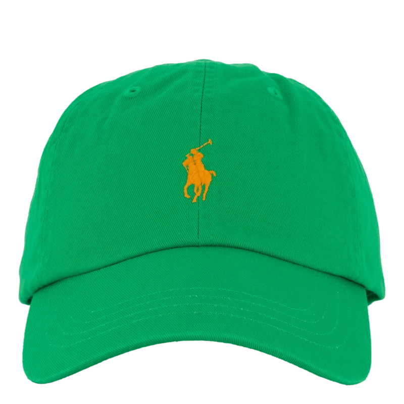 Cotton Chino Ball Cap Preppy Green