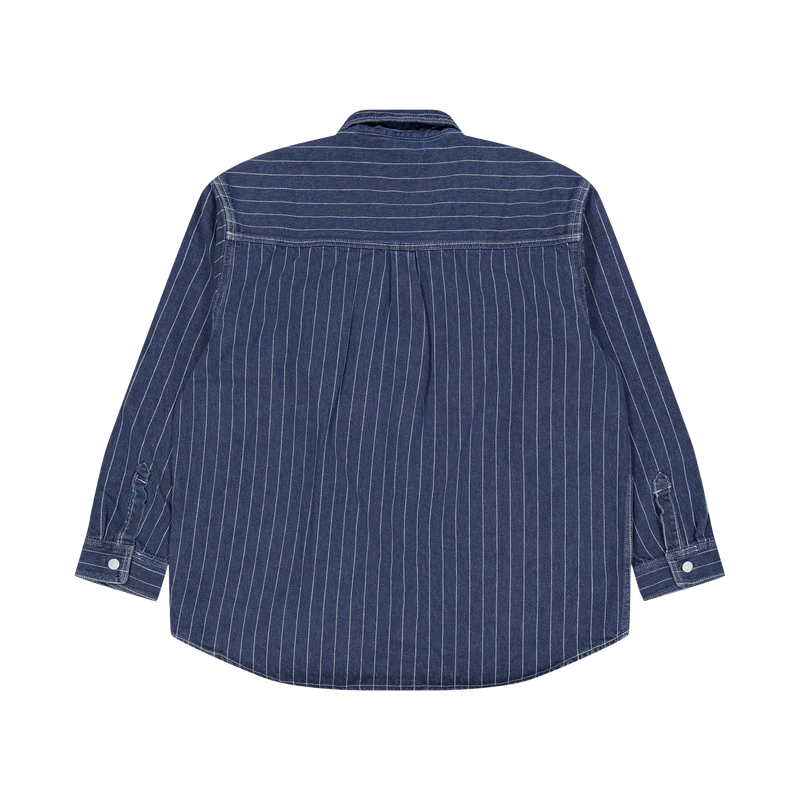 Orlean Shirt Jac Orlean Stripe, Blue / White
