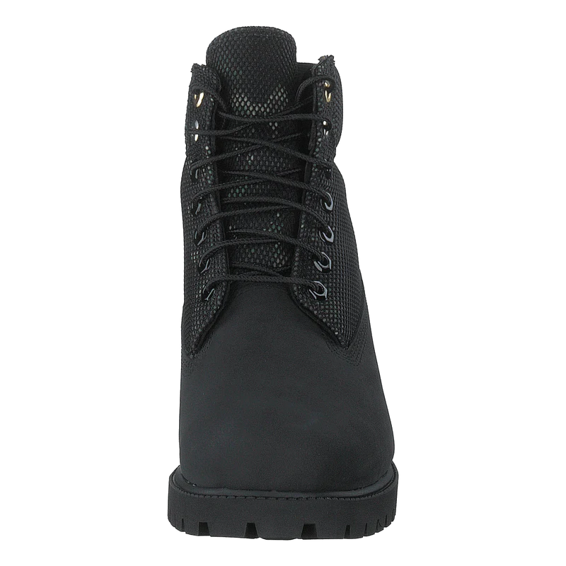 6" Heritage Textile Quarter Wp Black