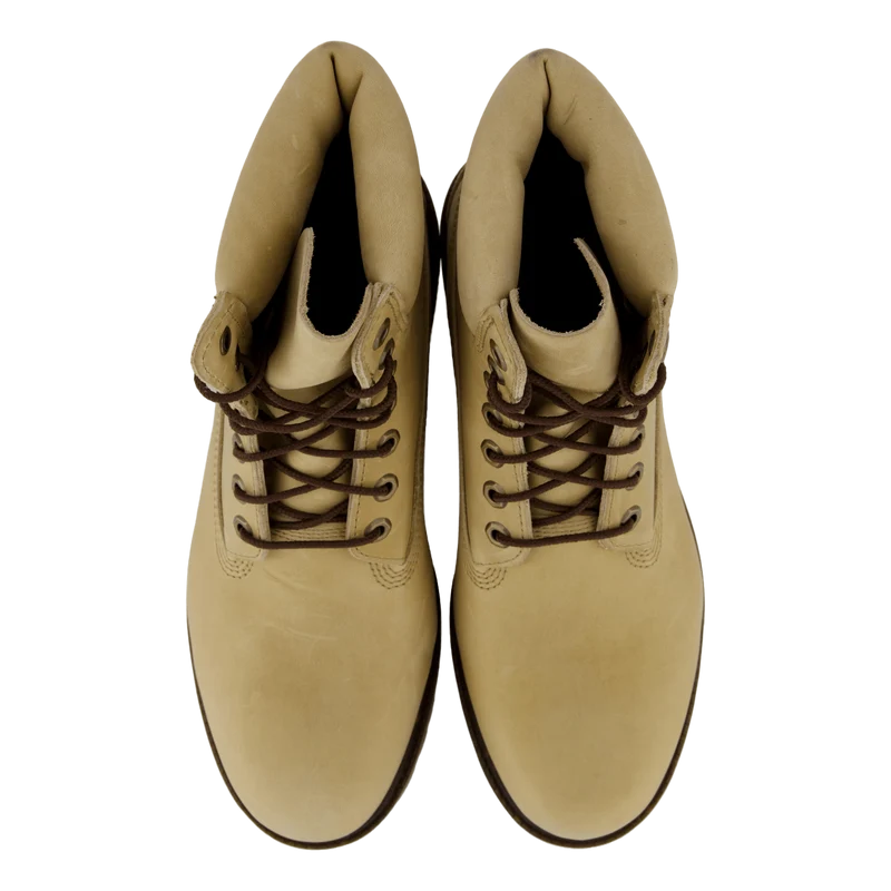 Timberland Heritage 6 Inch Lac Light Beige Full Grain