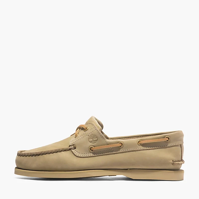 Classic Boat Boat Shoe Light Beige Nubuck