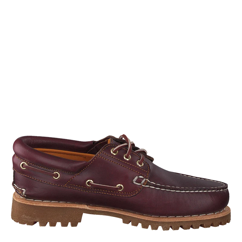 Authentics 3 Eye Classic Burgundy Pull Up