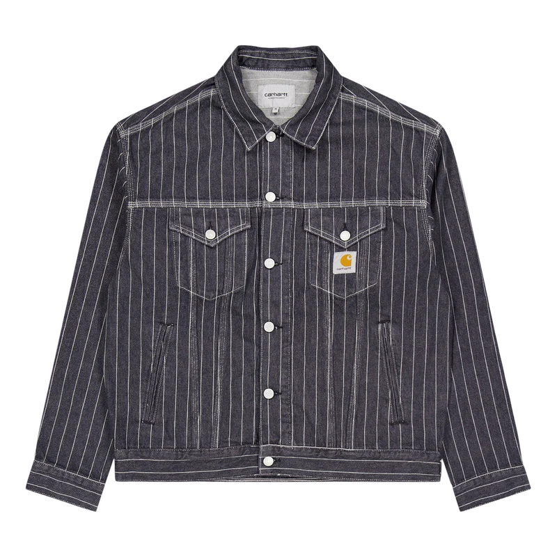 Orlean Jacket Orlean Stripe, Black / White