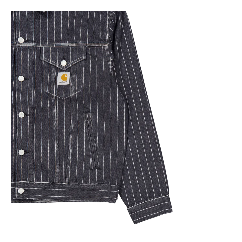 Orlean Jacket Orlean Stripe, Black / White
