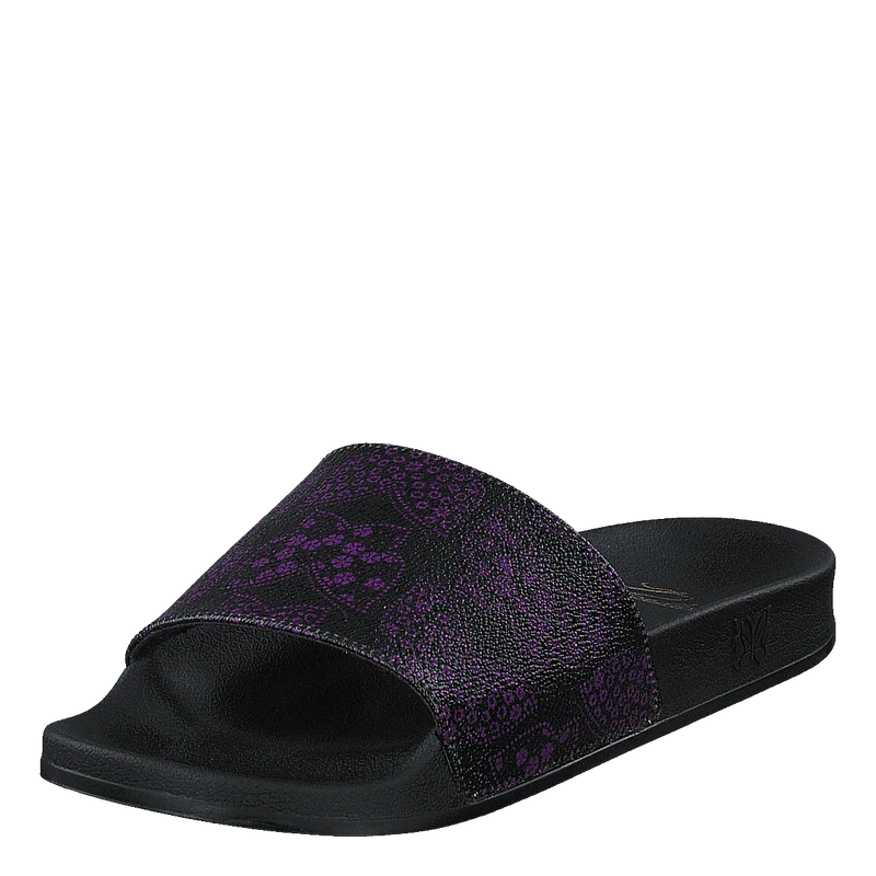 Shower Sandals - Papillon Pvc Black
