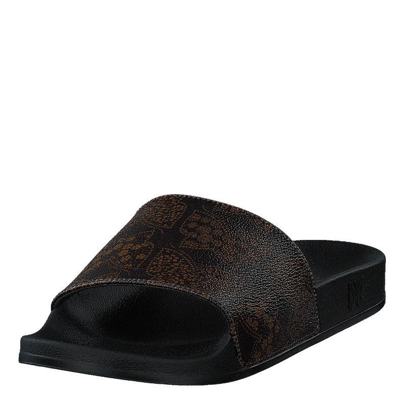 Shower Sandals - Papillon Pvc Brown