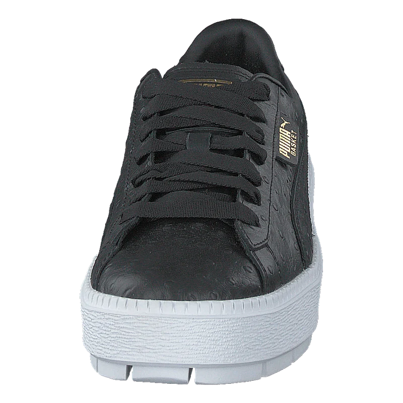 Platform Trace Ostrich Wmns Black