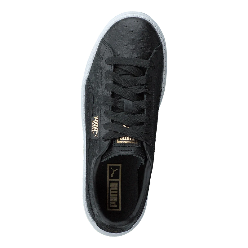 Platform Trace Ostrich Wmns Black