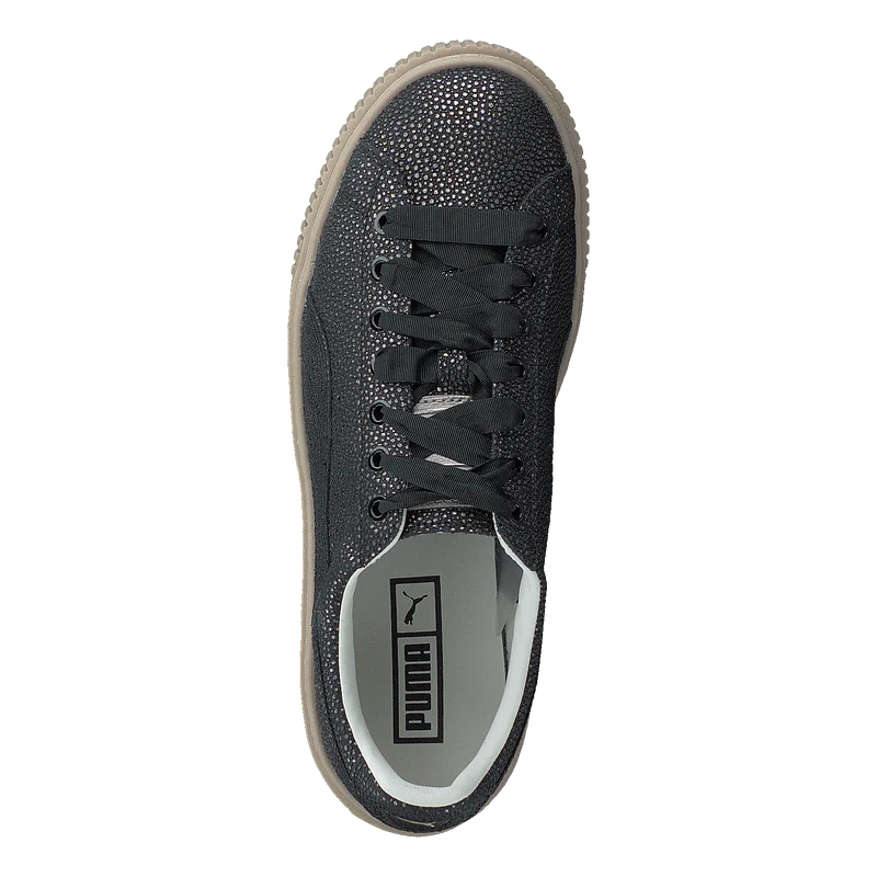 Basket Platform Lux Womens Black