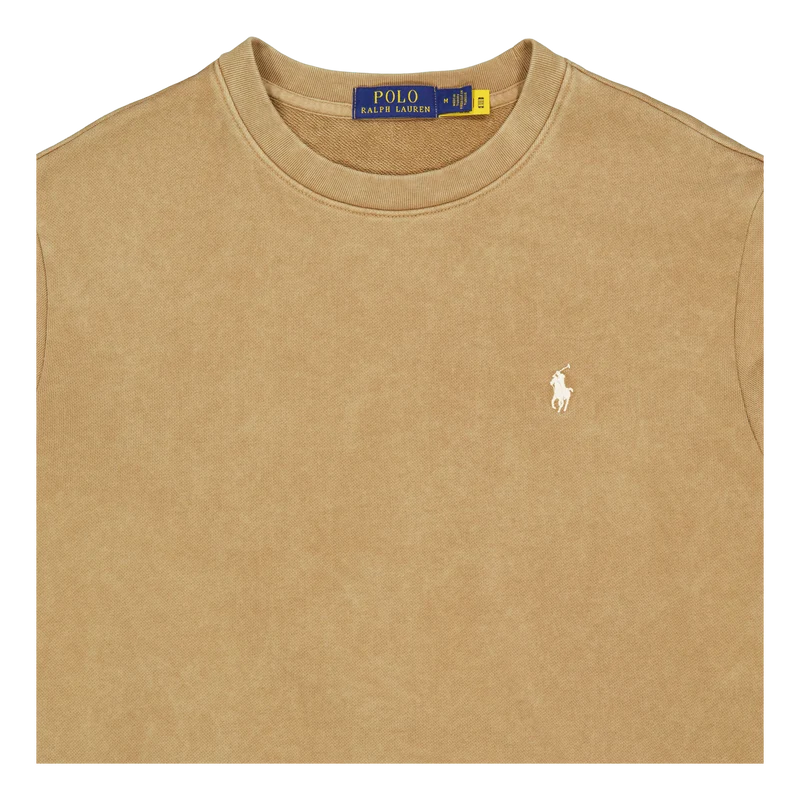 Polo Ralph Lauren Loopback Terry Sweatshirt 004 Rustic Tan