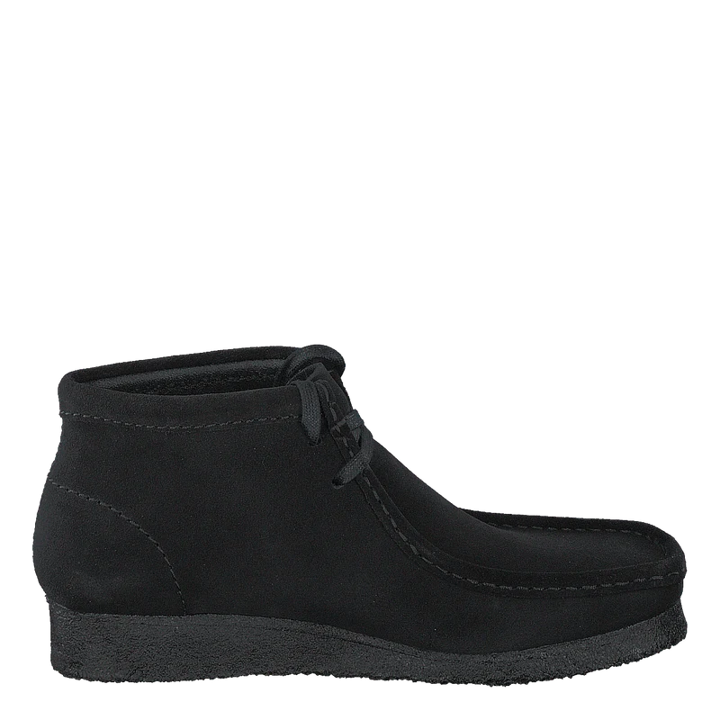 Wallabee Boot Black Suede