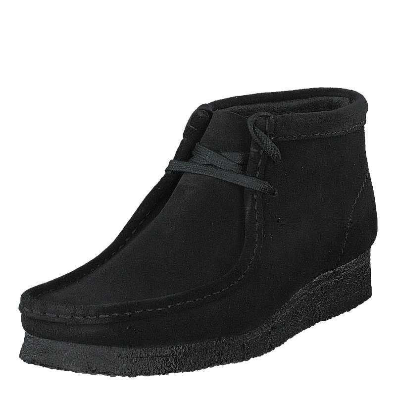 Wallabee Boot Black Suede