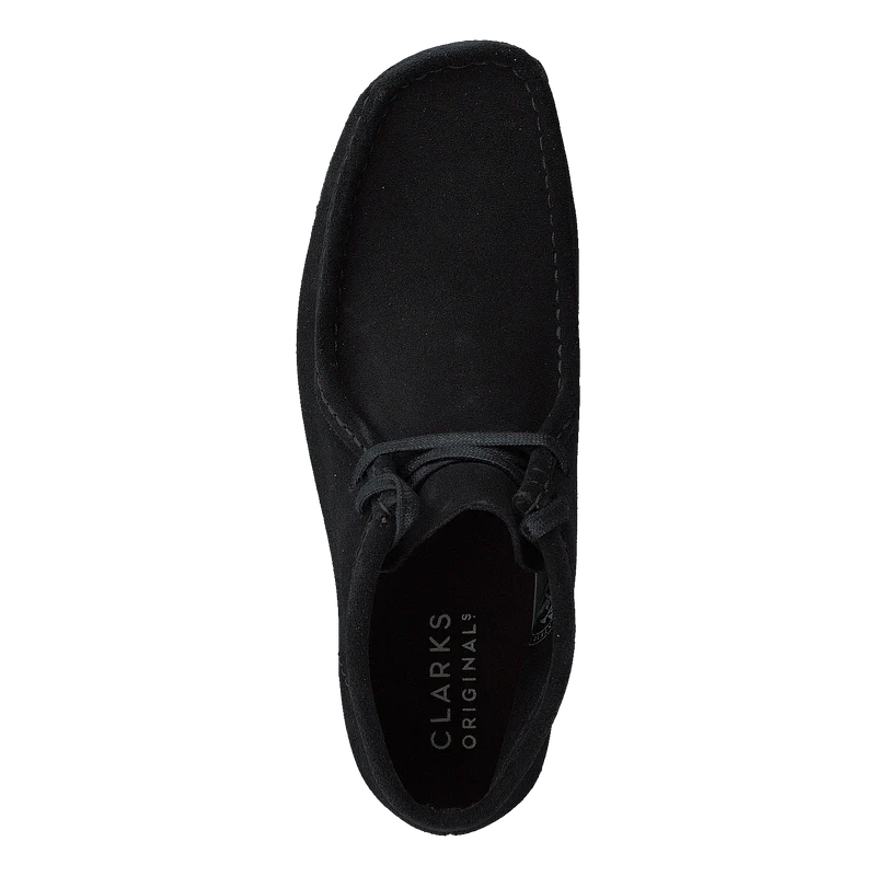 Wallabee Boot Black Suede