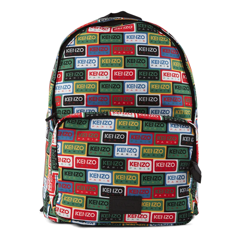 Backpack Kenzo Label Multicolor